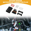 Buick 4 Pin Oxygen Sensor Waterproof Connector Plug / 1 Set / Plastic Black