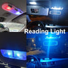 Car Parking Light 10x T10 194 168 RGB LED Bulbs with RF Remote