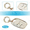 MG ZS EV, HS, MG3, MG5, MG6, MG7 Beige TPU Remote Key Case Cover (2022)