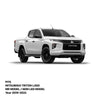 Mitsubishi Triton GLX MR (2019-2022) Black Cover Fog Lamp Spot Light