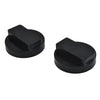 BMW 3 / 4 / 5 Series 2 x Rubber Jacking Point Pad Adaptor Black