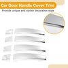 Chevrolet Cruze Camaro Aveo Silver Tone Door Handle Cover Trim