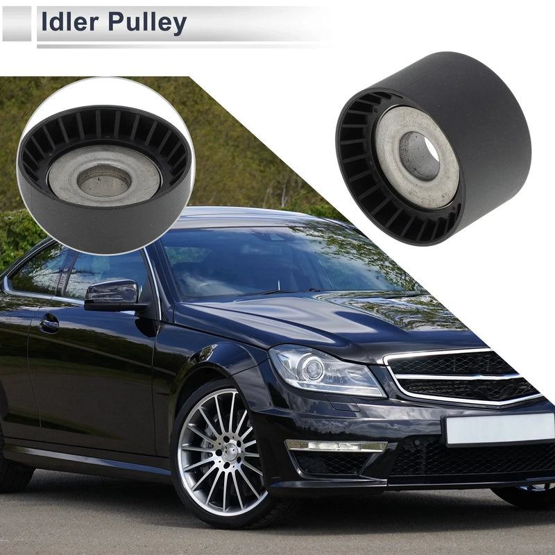 Mercedes-Benz M-Class (2005-2011) Black 1 x Drive Belt Idler Pulley