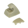 Chevy GMC Beige Plastic Visor Hook Clip Bracket Retainer