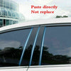 Toyota Sienna Pillar Post Door Window Trim Cover 6 pcs (2002–2010)