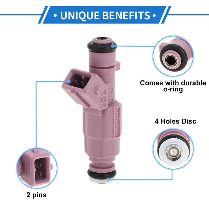 Chevrolet Celta Corsa 1.0L 8V Purple Fuel Injector 1 Pc