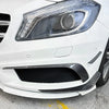 Mercedes-Benz A-Class AMG Carbon Look Side Fin Canards Splitters (2013–2015)