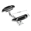 Harley Road King Glide Chrome Rider Driver Passenger Floorboards (93-2025)