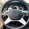 Mercedes W204 W212 W218 C218 Chrome Steering Wheel Trim Cover (2011–2014)