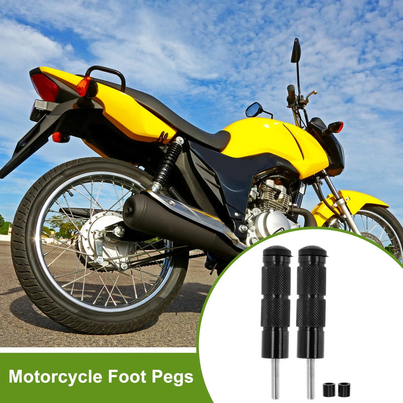 Motorcycle FootPegs 3.5" Black Foot Pedal