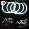 BMW E36 E38 E39 E46 Headlights 4PC LED Angel Eyes Lights (1992-2006)