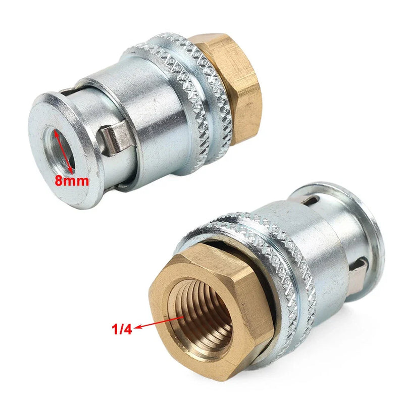Large Bore Valve Heavy Duty Tire Chuck Lock on Air Chuck (N/A)