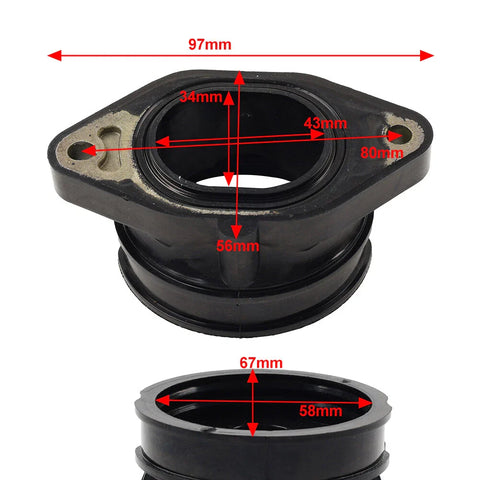 Polaris RZR XP 4 1000, RZR RS1 Carburetor Intake Manifold Joint Boot (2014-2023)