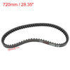 Yamaha Transmission Driving Belt Black Rubber