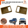 Toyota Hilux 84-88, 4Runner 84-88 Inner Door Handle Cup Bezel Cream