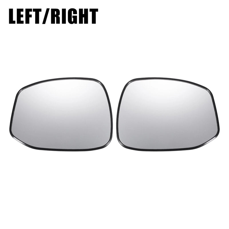 Honda Model White Mirror Glass Pair w/ Back Non-Heated