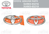 Scion FR-S Emblems & Badges Front & Rear Chrome (2013–2016)