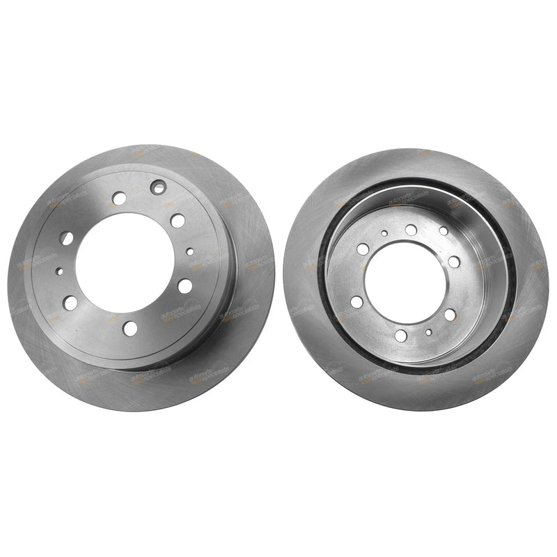 Toyota Landcruiser HZJ73 HZJ75 FZJ75 70 75 2 x Rear Disc Brake Rotors