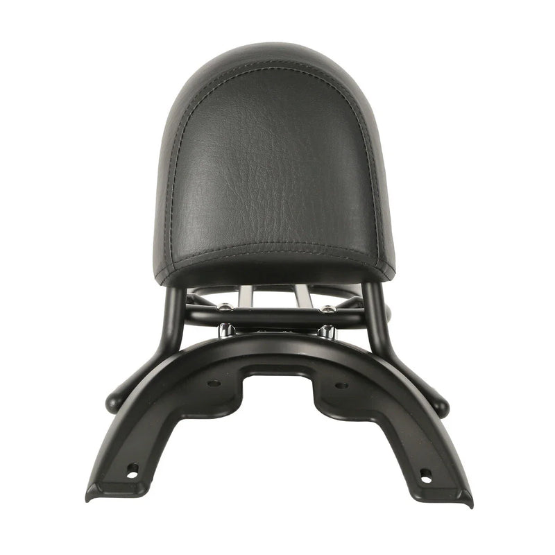 Harley V-Rod VRSCA Black Backrest Sissy Bar w/ Rack (2002-2006)