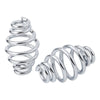 Harley Bobber Softail Chopper Chrome 3" Barrel Coiled Solo Seat Springs
