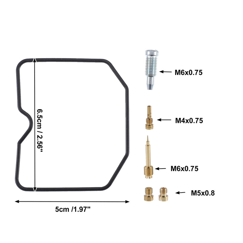 Suzuki Eiger LTF400 LTF400F Carburetor Repair Kit (2003-2007)