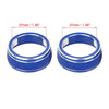 Toyota RAV4 2 x Blue Climate Control Knob Ring Cover (2019–2021)