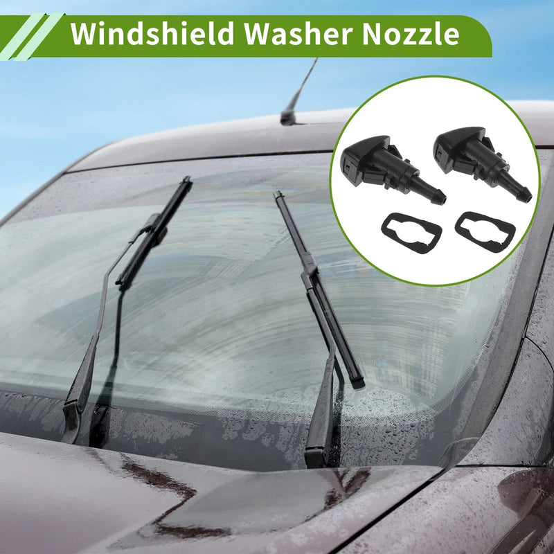 Jeep Compass Windshield Washer Nozzle  Black (2011-2017)