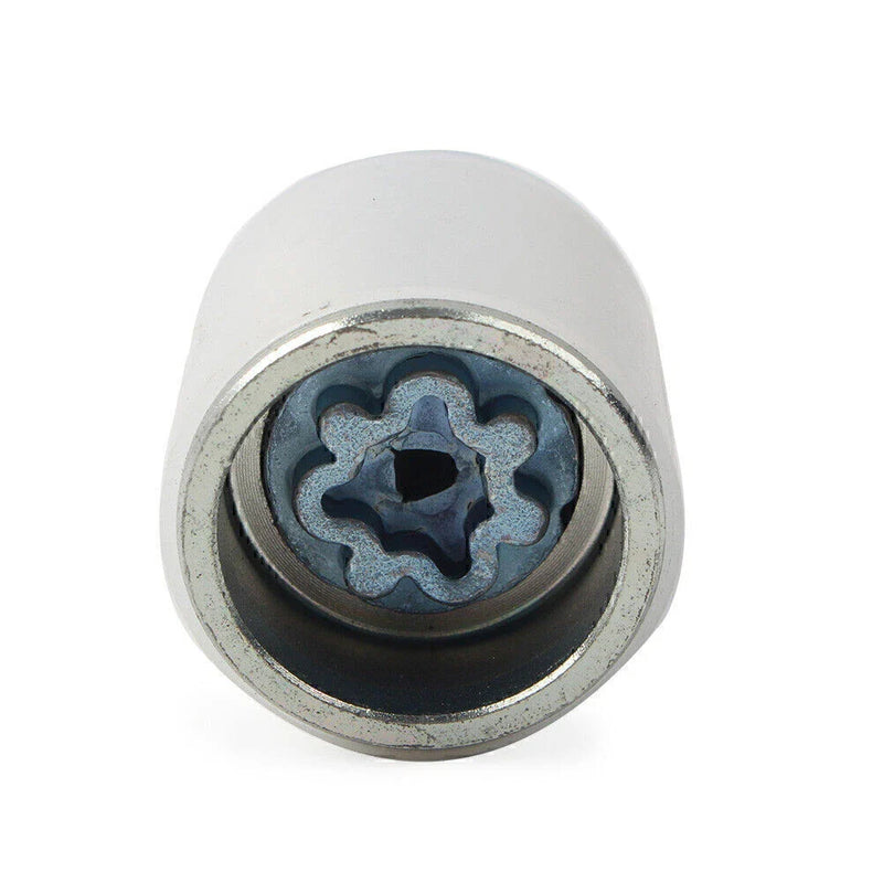 Audi Chrome Steel Locking Wheel Nut Key