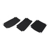 BMW R1200GS R1250GS 3 x PVC Leather Side Top Rear Case Pad Covers (2013-2023)
