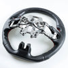 Ford Mustang Steering Wheel Matte Black Carbon Fiber Perforated Leather (2019)