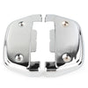 Harley Touring Road Glide Chrome Passenger Footboard Covers (2014-2023)
