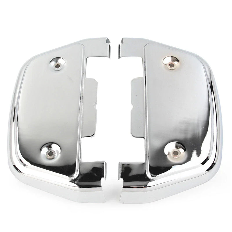 Harley Touring Road Glide Chrome Passenger Footboard Covers (2014-2023)