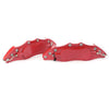 Universal Front & Rear Car Red 3D Metal Brake Caliper Covers