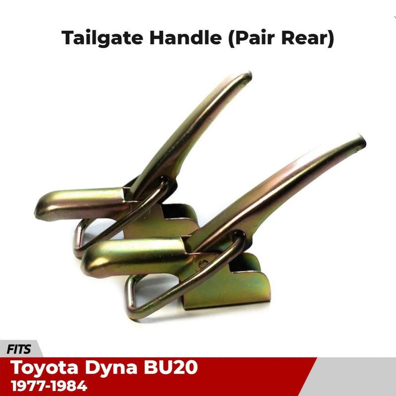 Tailgate Cargo Door Handle Latch Pair Fits Toyota Dyna BU20 UTE Truck 1977-84