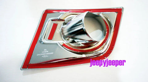 Fog Lamp Spot Light for FORD RANGER T6 PX1 CHROME COVERS (2011-2015)