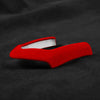 BMW F20 F22 F30 F32 F10 2 x Red Leather Steering Wheel Cover Stickers (2011-2020)