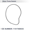 BMW 550i Base Rubber 1Pc Engine Water Pump Gasket (2006 - 2010)
