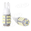Car White 12V T10 168 Xenon LED Backup Reverse Lights (6000K)