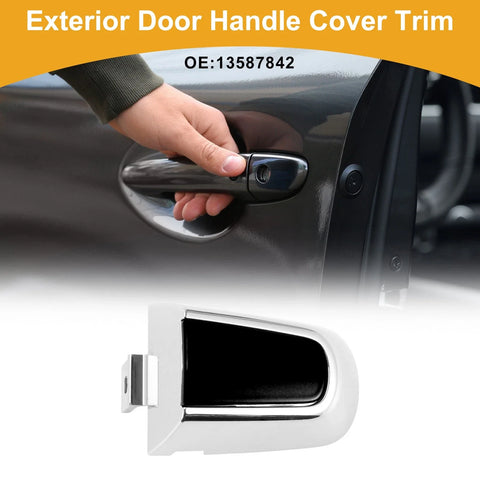 Chevrolet Malibu ABS Black Exterior Door Handle Cover Trim (2016-2018)