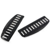 Harley Touring FLHR 1986-2019 Black Rubber Floorboard Footboard Kit