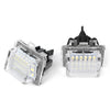 Mercedes Benz W204 W212 W221 White LED License Plate Lights (2008-2016)