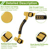 Jeep Wrangler 1987-2021 - Yellow 2 x Handles Roll Bar Grab Handles