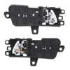 Hyundai Sonata i45 2 x Inner Door Handles Chrome (2010-2014)