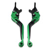Honda CB599 CB600 CB919 Extendable Brake Clutch Levers  Green (98-06)