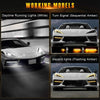 Corvette C8 Stingray Carbon Flash LED Fog Light Bars (2020-2023)