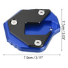 SUZUKI Hayabusa GSX1300R Motorcycle Kickstand Pad  Black Blue (2008-2023)