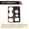 Ford Maverick Carbon Fiber Gear Shift Frame Panel Cover Trim (22-24)