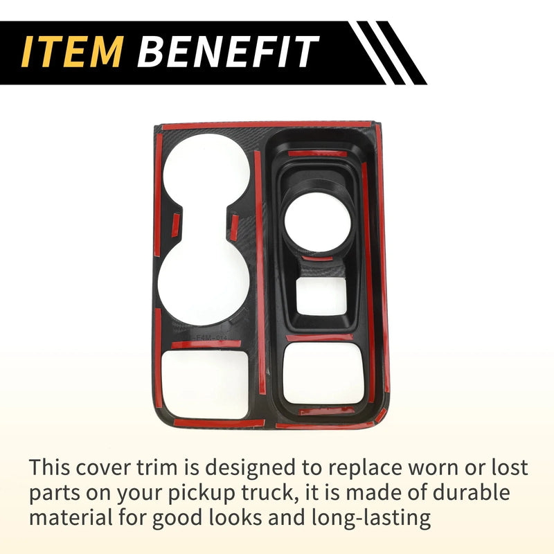 Ford Maverick Carbon Fiber Gear Shift Frame Panel Cover Trim (22-24)