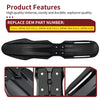 Suzuki DR-Z400SM 2005-2024 Black Front Fender Mudguard