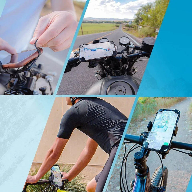 Motorcycle Bicycle MTB Mobile Phone Holder Bracket Mount (AU)